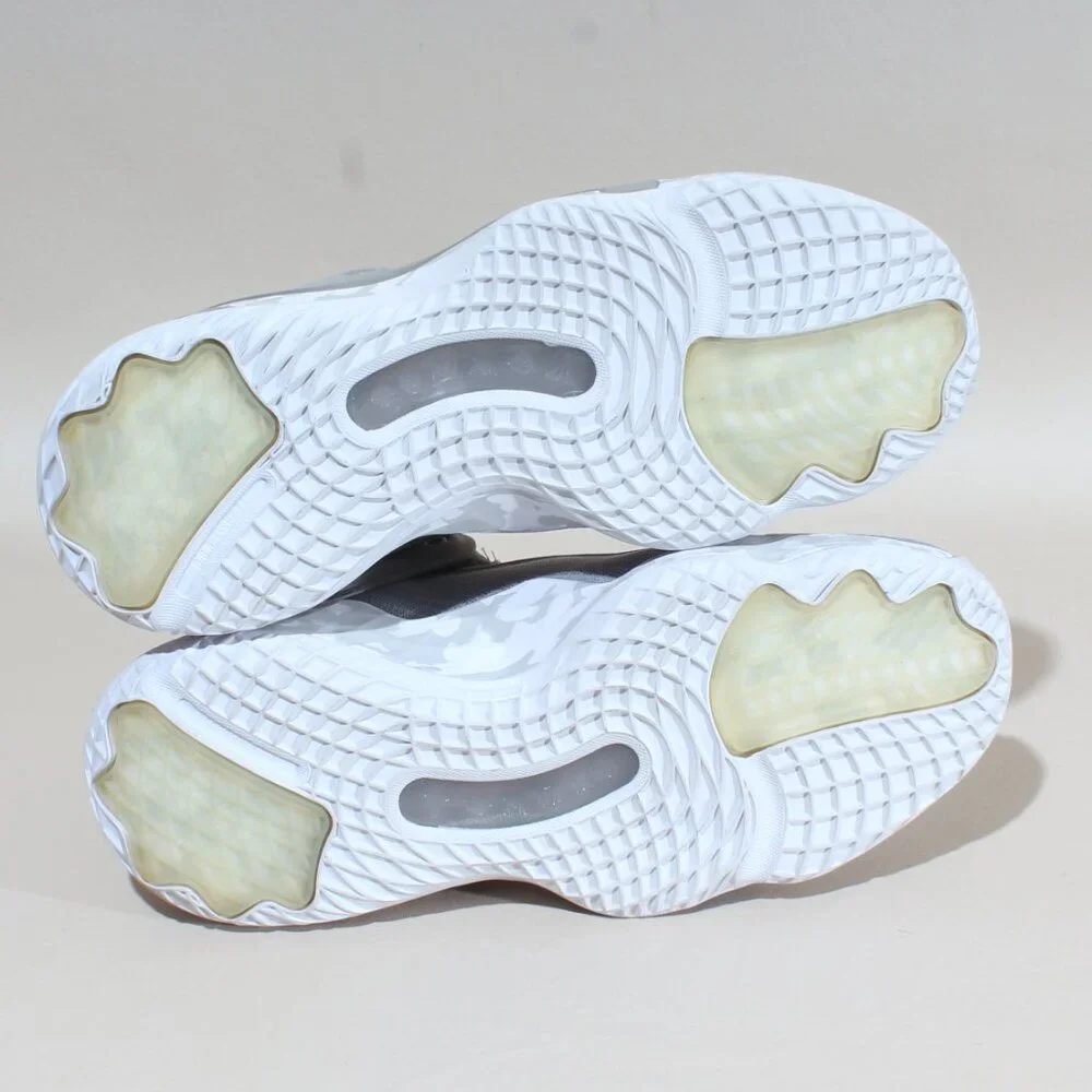 Mens adidas D.O.N. Issue #3 Size 7 Basketball Shoes Gray & White Sneakers